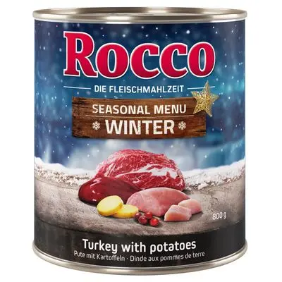 Limited Edition: Rocco Vinter-Meny Okse med kalkun & potet