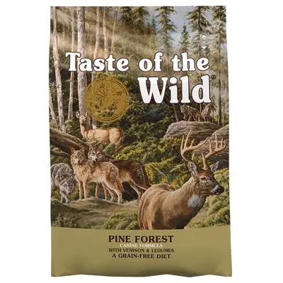 Taste of the Wild Pine Forest - dry dog food - 12.2 kg