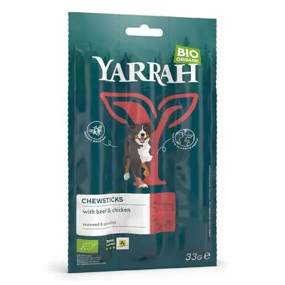 Yarrah økologiske tyggesnacks for hund