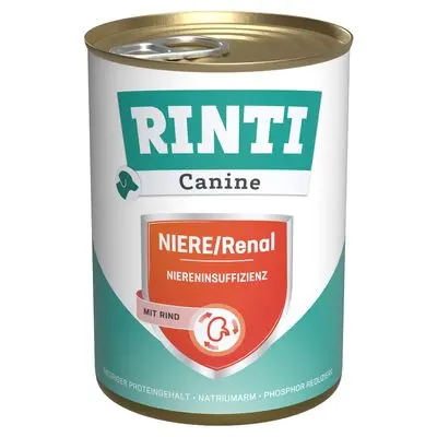 RINTI Canine Nyre-diett Storfe 400 g