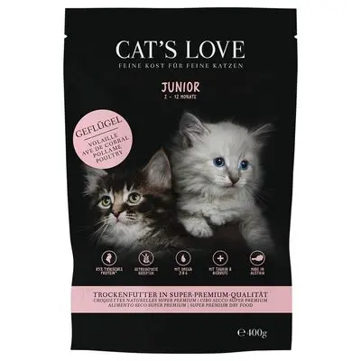 Cat's Love Junior Fjærkre