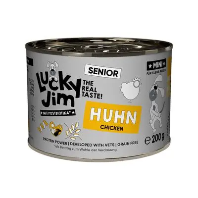 Økonomipakke Lucky Jim MINI Senior 24 x 200 g 