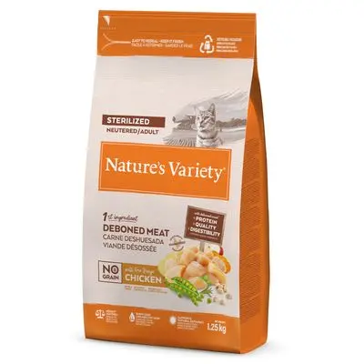 Nature's Variety No Grain Sterilised Adult frittgående kylling