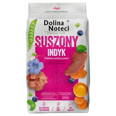 Dolina Noteci Premium turkey - dried dog food - 9 kg