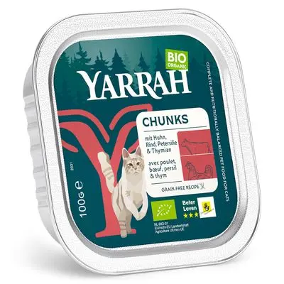 Yarrah Økologiske biter 16 x 100 g