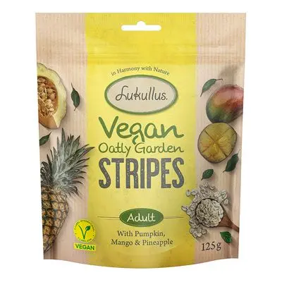 Lukullus Vegan Stripes Gresskar, mango og ananas