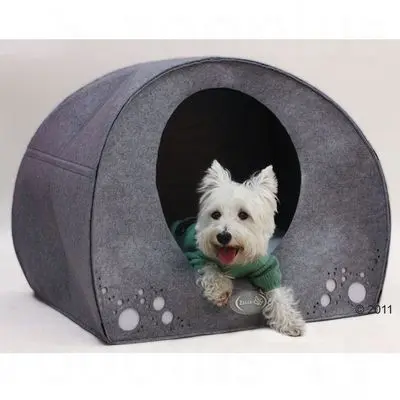 Hunde-iglo av filt