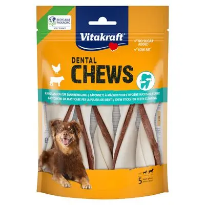 Vitakraft Dental Chews Twister Kylling M