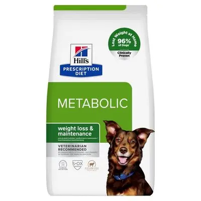 Hill's Prescription Diet Metabolic med lam & ris