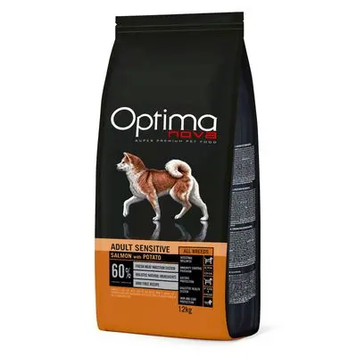 Optimanova Adult Sensitive laks & potet