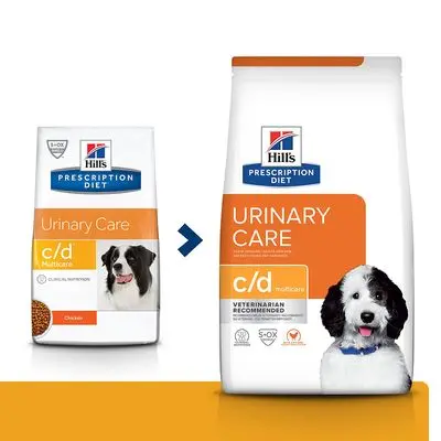 Hill's Prescription Diet c/d Multicare Urinary Care Hundefôr med kylling