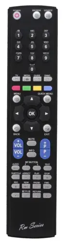RM Series Remote Control fits SHARP LC42LE759 LC-42LE759 LC42LE759EN