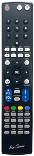RM Series Remote Control fits SHARP LC-32DH57E-BK LC32DH57EGY LC32DH57E-GY