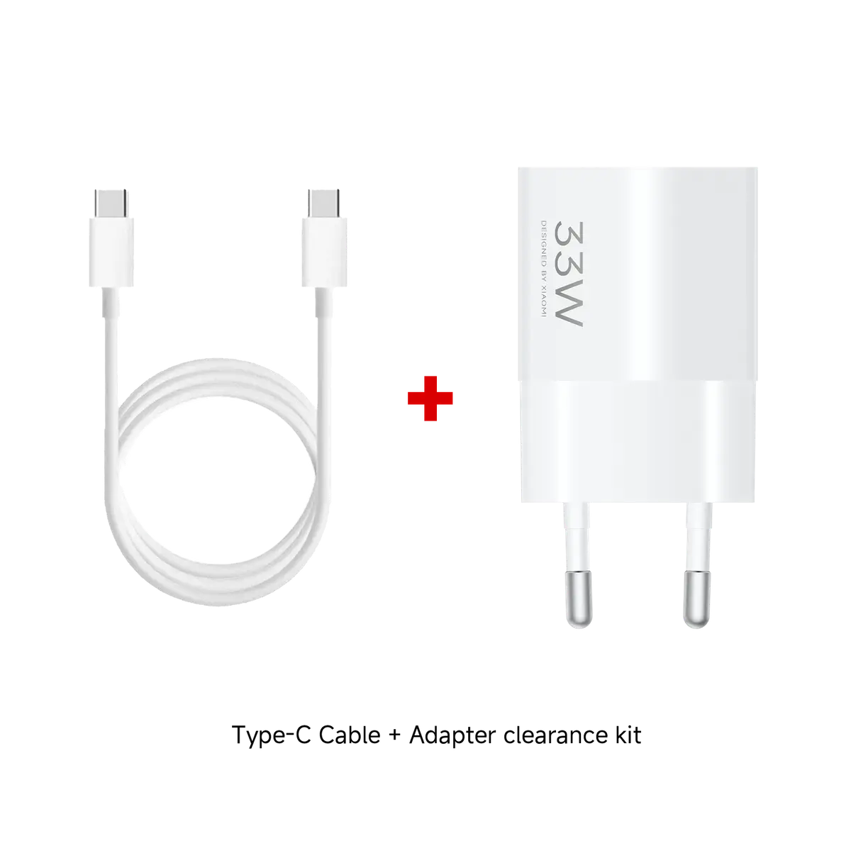 Xiaomi 33W Nano Power Adapter+USB-C Cable Bundle