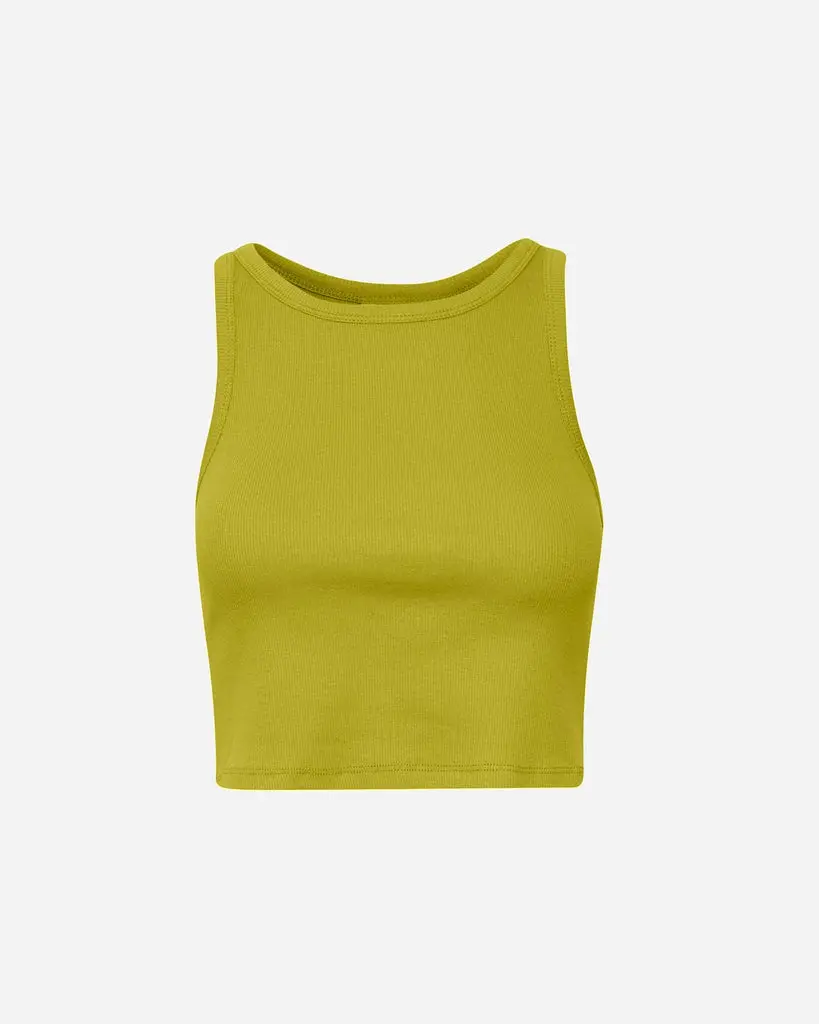 DrewGZ Cropped Top - Split Pea