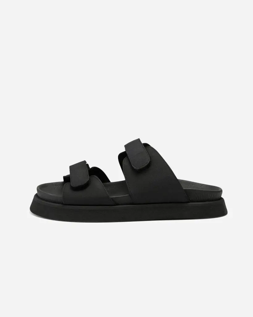 Bodi Recycled Slipper - Black Nylon