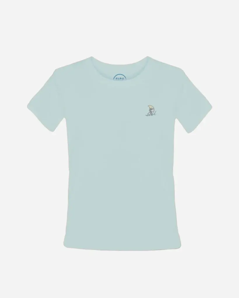 Elsk Halfmoon EMB Ly - Ice Blue