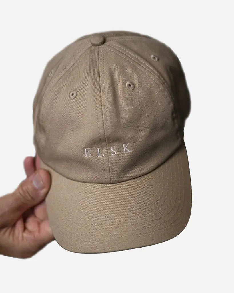 ELSK PURE EMB CAP - BEIGE