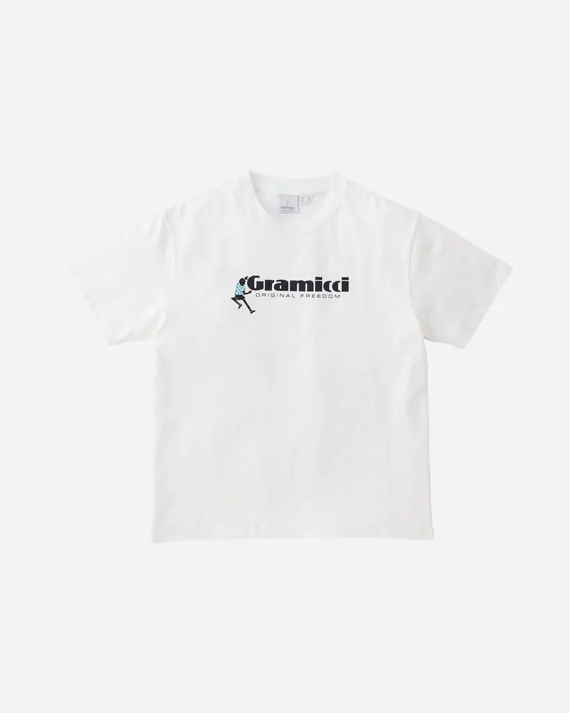 Dancing Man Tee - White