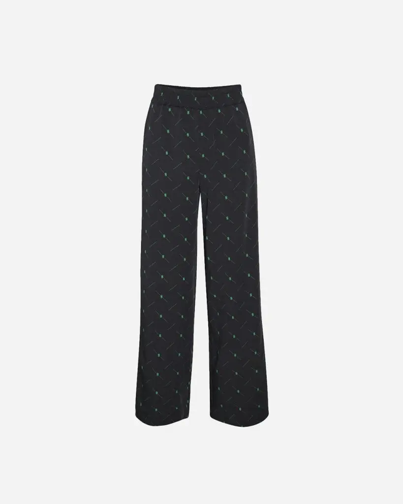 HanniGZ HW Pants - Black/Green