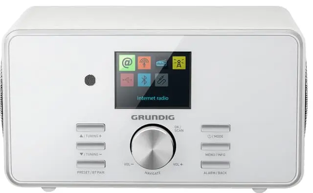 Grundig DTR 5000 X digitalradio (hvit)