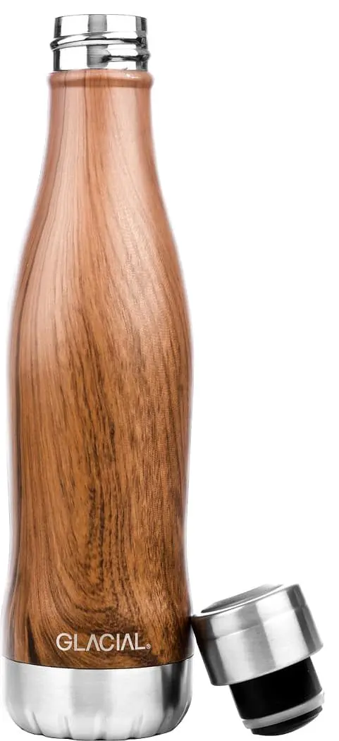 Glacial vannflaske GL1728500003 (Teak Wood)