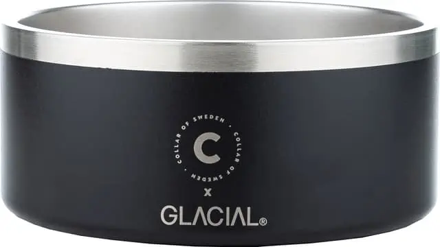 Glacial skål til kjæledyr GL2142600239 (matt sort)