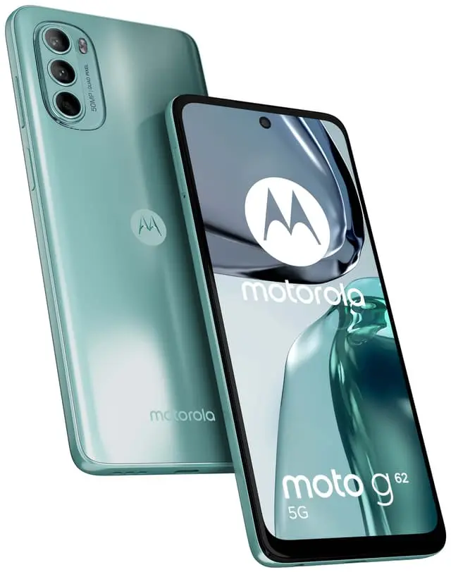 Motorola Moto G62 smarttelefon 4/64GB (frosted blue)