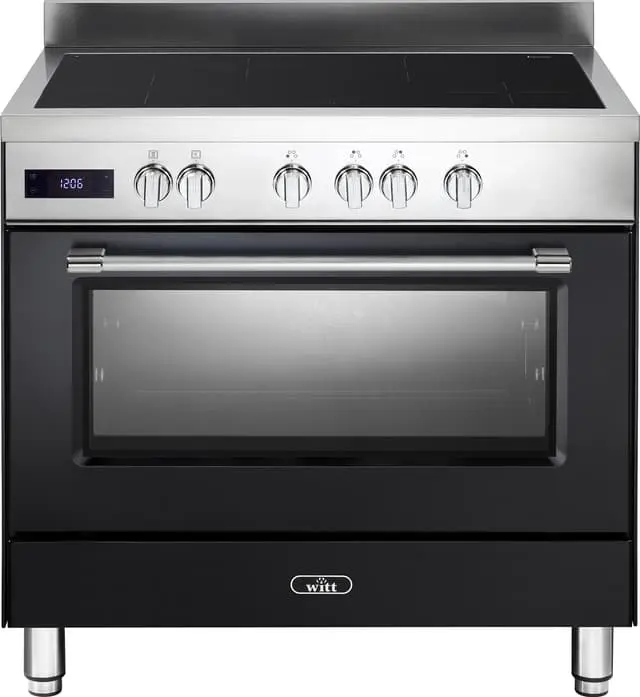 Witt komfyr WIC906BL (sort)