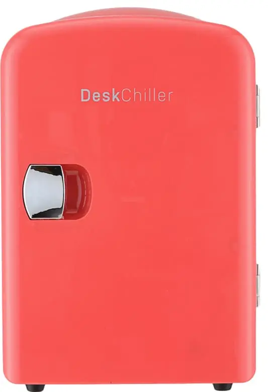 Deskchilller minikjøleskap DC4C (rød)