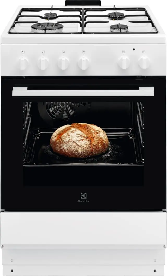 Electrolux Komfyr LKK640000W (Hvit)