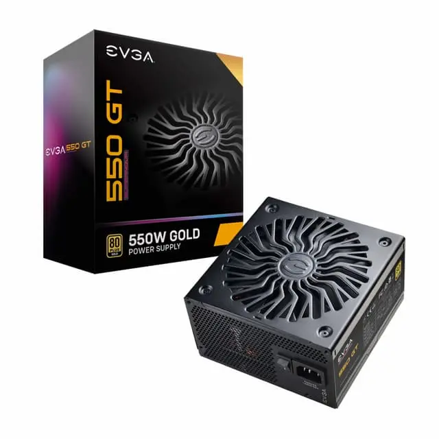 EVGA SuperNOVA 550 GT strømforsyningsenhet 550 W 24-pin ATX ATX Sort