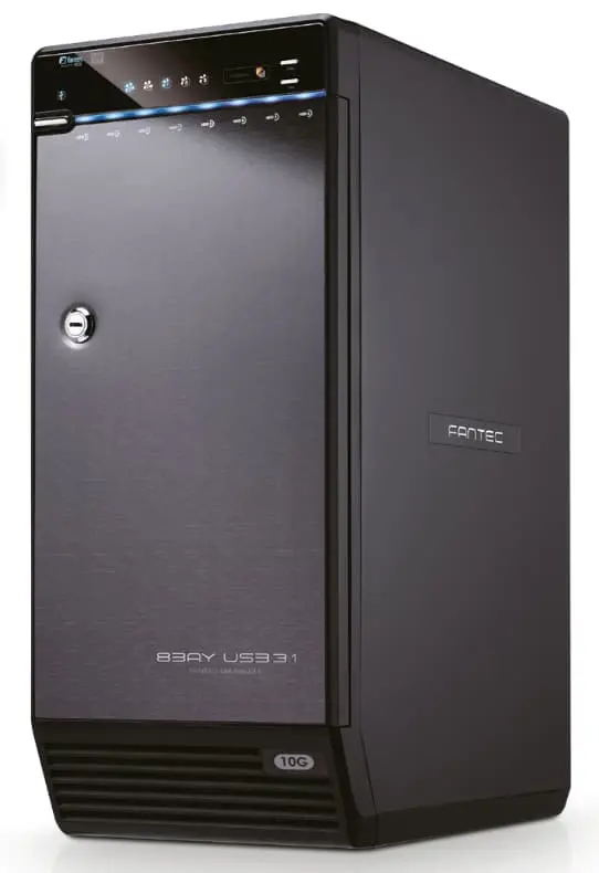 Fantec QB-X8U31 datalagringsenhet Sort