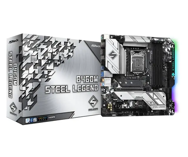 Asrock B460M Steel Legend Intel B460 LGA 1200 Micro ATX