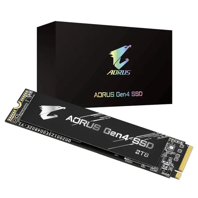 Gigabyte GP-AG42TB intern halvlederstasjon M.2 2000 GB PCI Express 4.0 3D TLC NAND NVMe