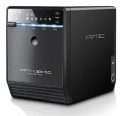 Fantec QB-35US3R Sort 3.5"