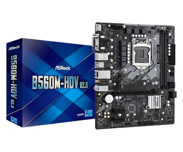 Asrock B560M-HDV R2.0 Intel B560 LGA 1200