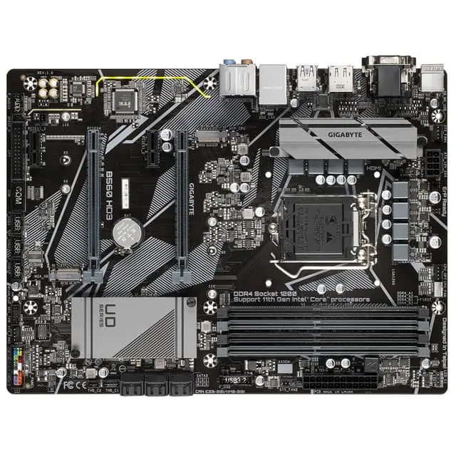 Gigabyte B560 HD3 hovedkort Intel B560 Express LGA 1200 ATX