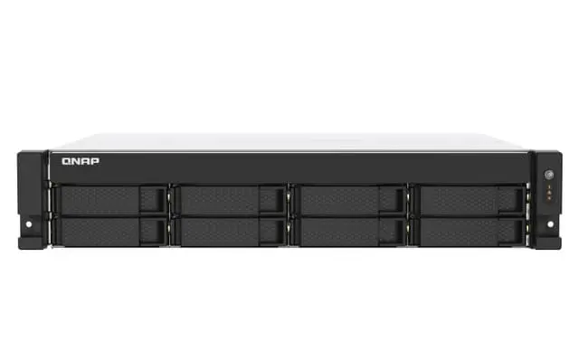 QNAP TS-873AU NAS Rack (2U) Ethernet/bredbåndsforbindelse Sort, Grå V1500B