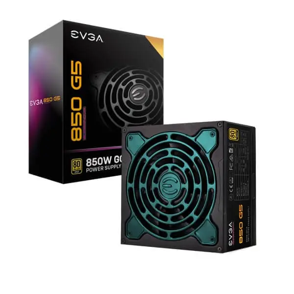 EVGA 220-G5-0850-X2 strømforsyningsenhet 850 W 20+4 pin ATX ATX Sort