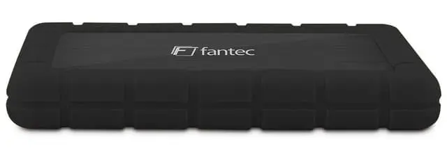 Fantec AluPro U3 Sort 2.5" USB-strøm