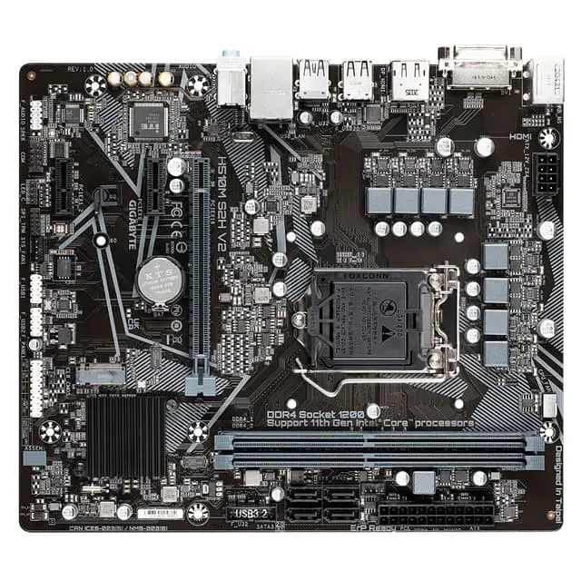Gigabyte H510M S2H V2 hovedkort Intel H510 Express LGA 1200 Micro ATX