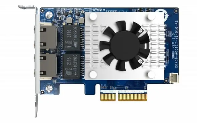 QNAP QXG-10G2TB nettverkskort Intern Ethernet 10000 Mbit/s