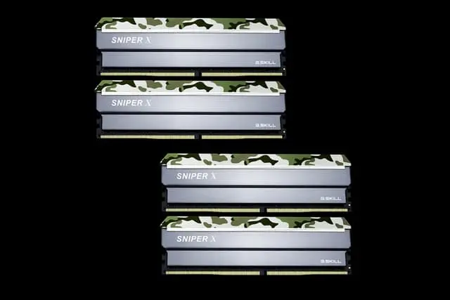G.Skill Sniper X F4-3000C16Q-32GSXFB minnemodul 32 GB 4 x 8 GB DDR4 3000 MHz