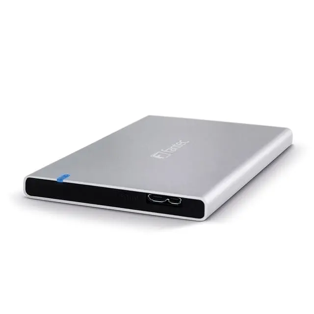 Fantec ALU7MMU3 HDD/SSD-kabinett Sølv 2.5"