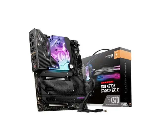 MSI MPG X570S CARBON EK X hovedkort AMD X570 AM4 ATX