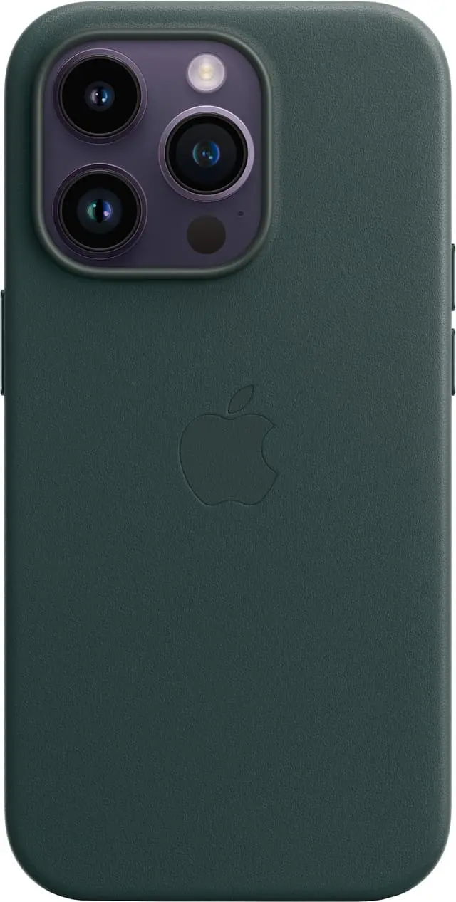 iPhone 14 Pro skinndeksel (Skogsgrønn)