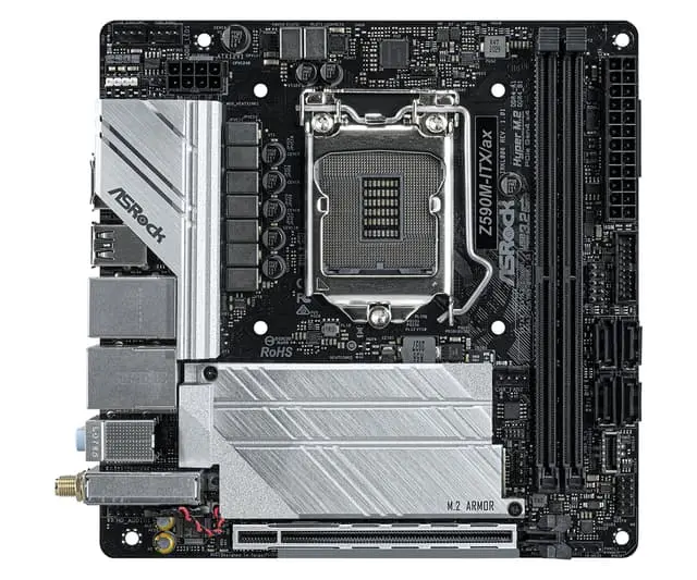 Asrock Z590M-ITX/ax Intel Z590 LGA 1200 Mini-DTX