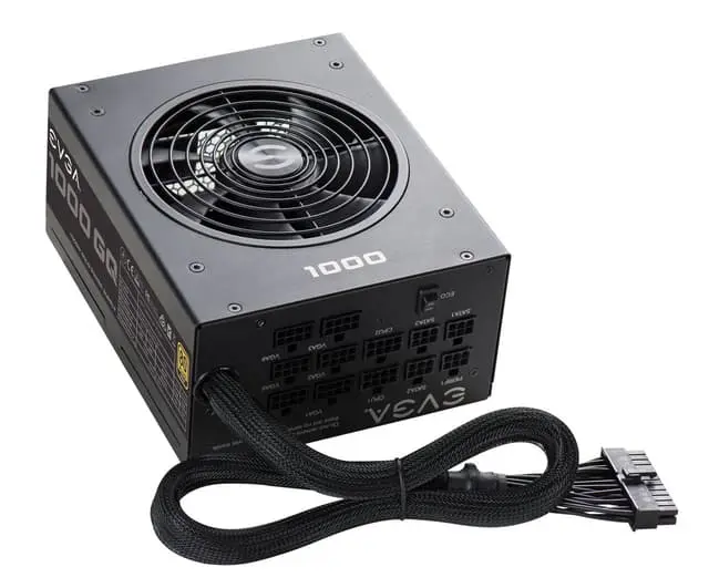 EVGA 1000GQ strømforsyningsenhet 1000 W 24-pin ATX ATX Sort