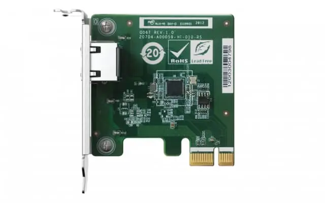 QNAP QXG-2G1T-I225 nettverkskort Ethernet 2500 Mbit/s